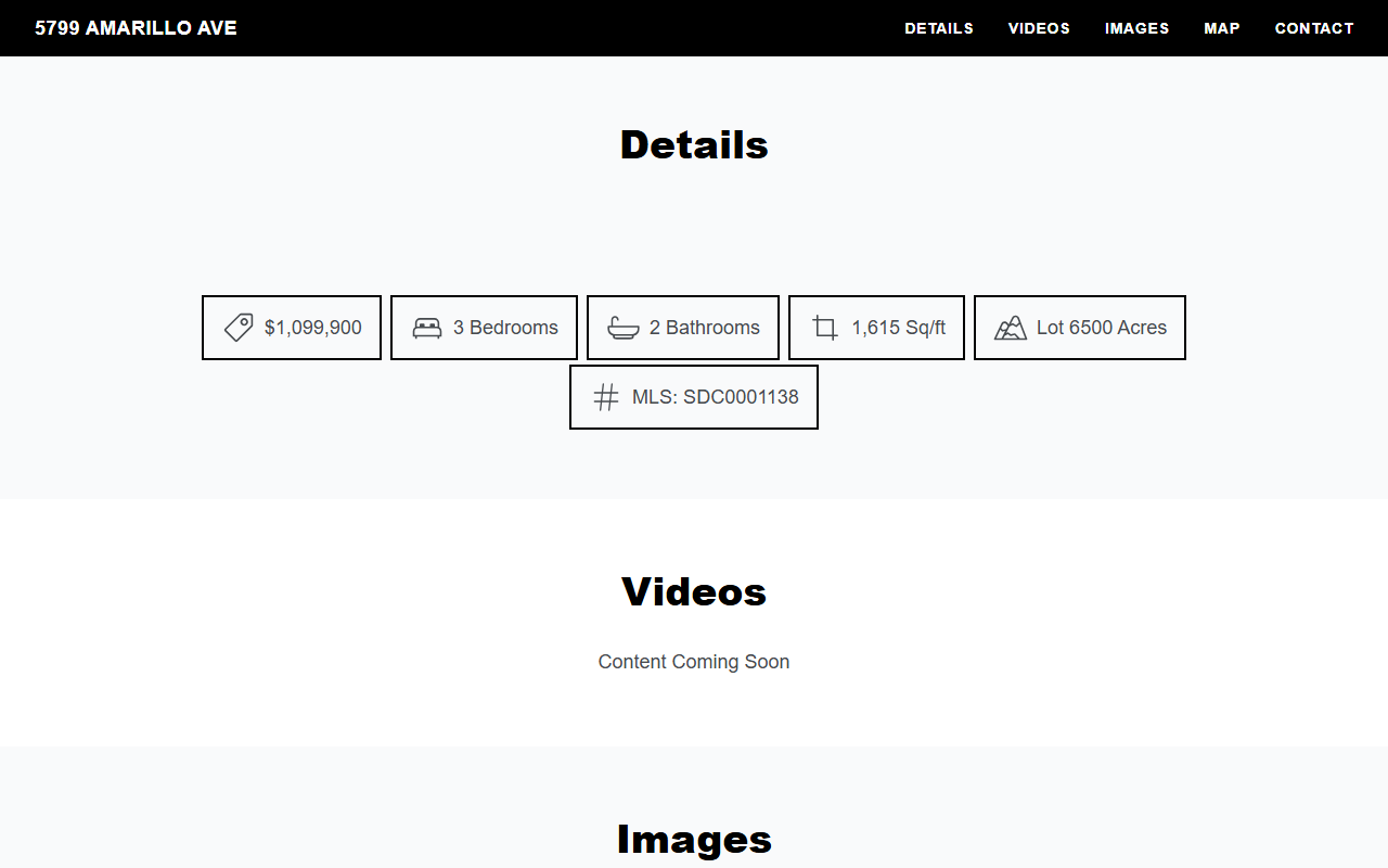 5799amarilloave.com screenshot