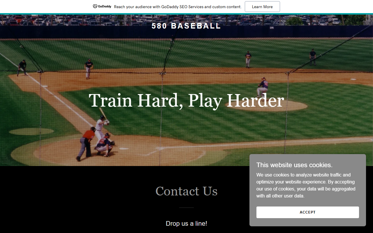 580baseball.com screenshot