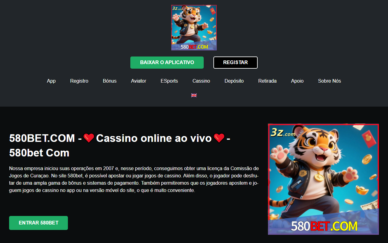 580bet-bet-br.com screenshot