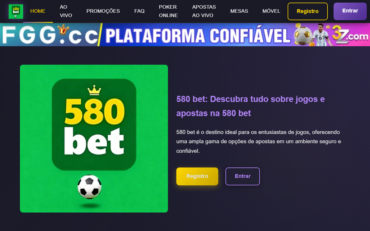 580betaposta.com screenshot