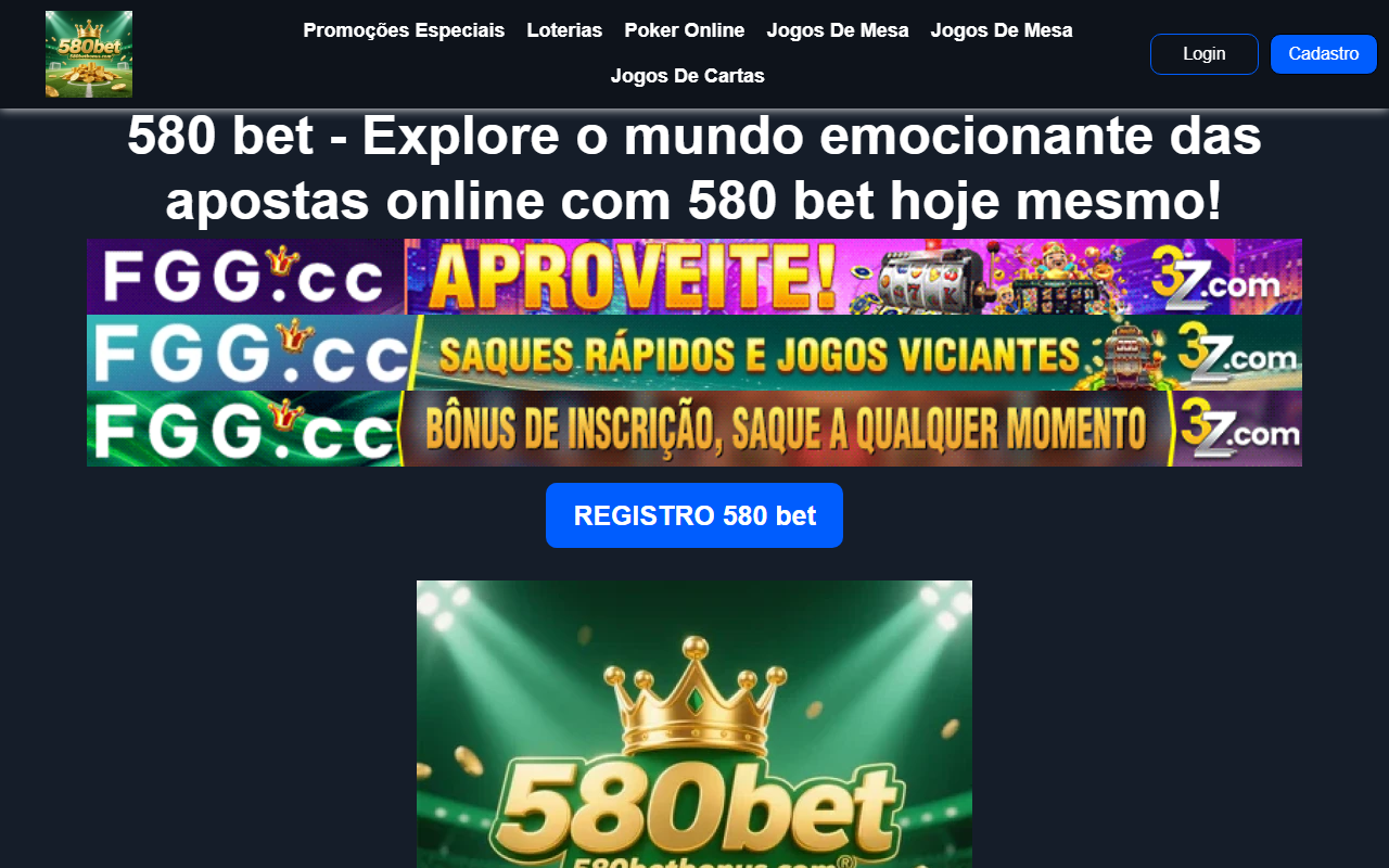 580betbonus.com screenshot