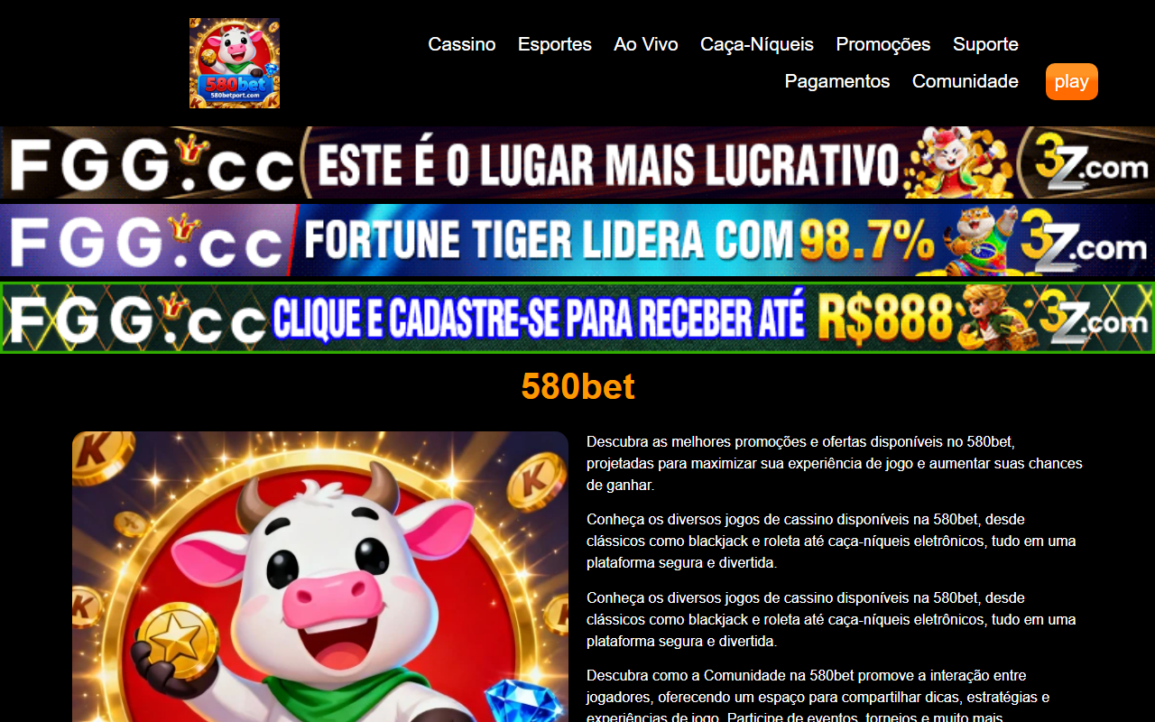 580betport.com screenshot
