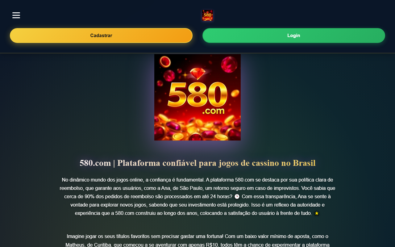 580oficial.com screenshot