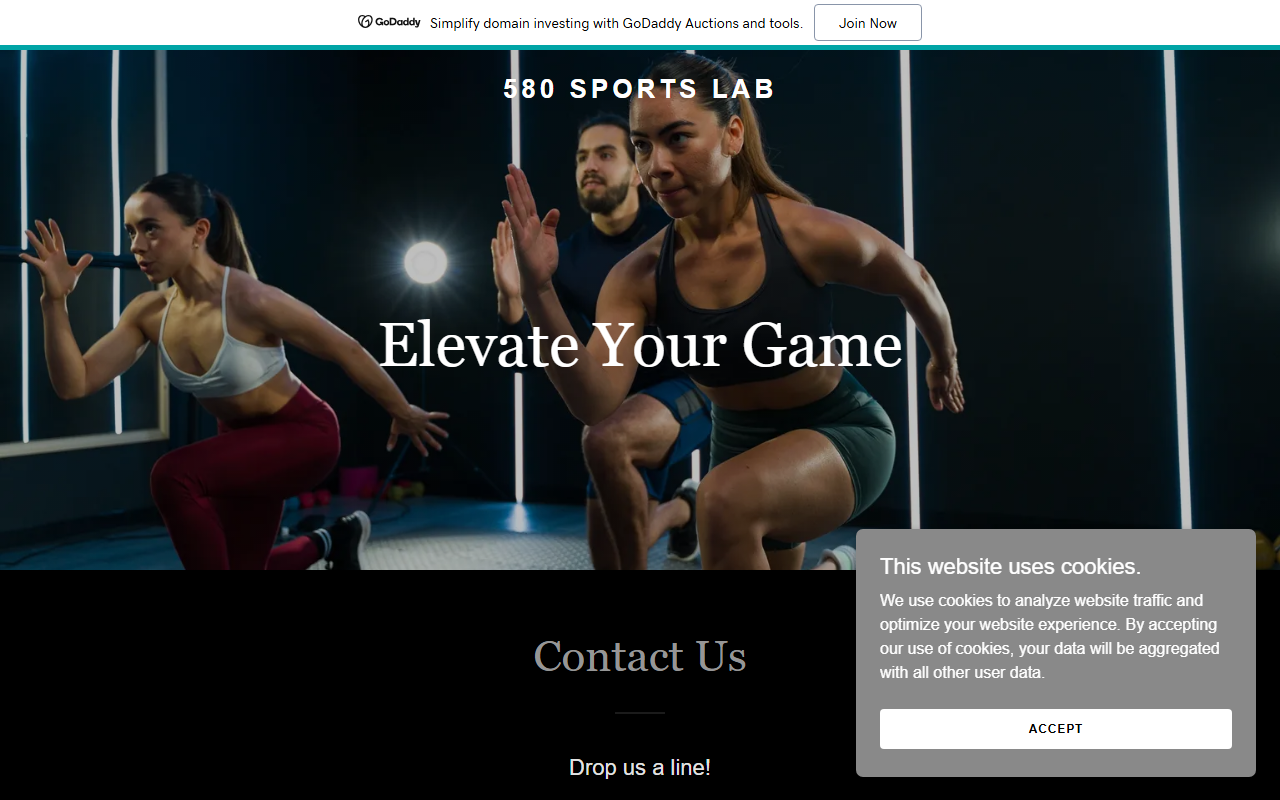 580sportslab.com screenshot