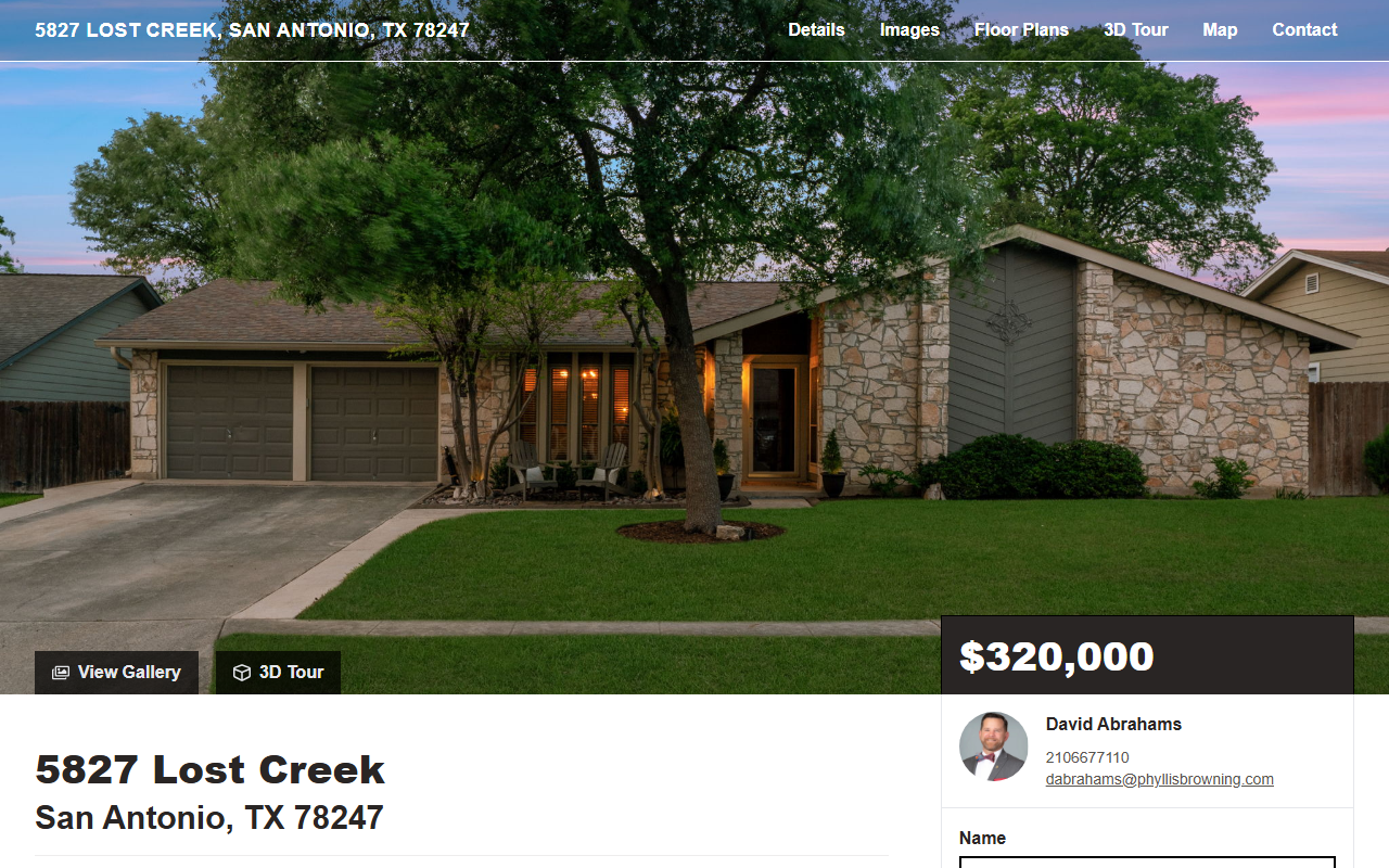 5827lostcreek.com screenshot