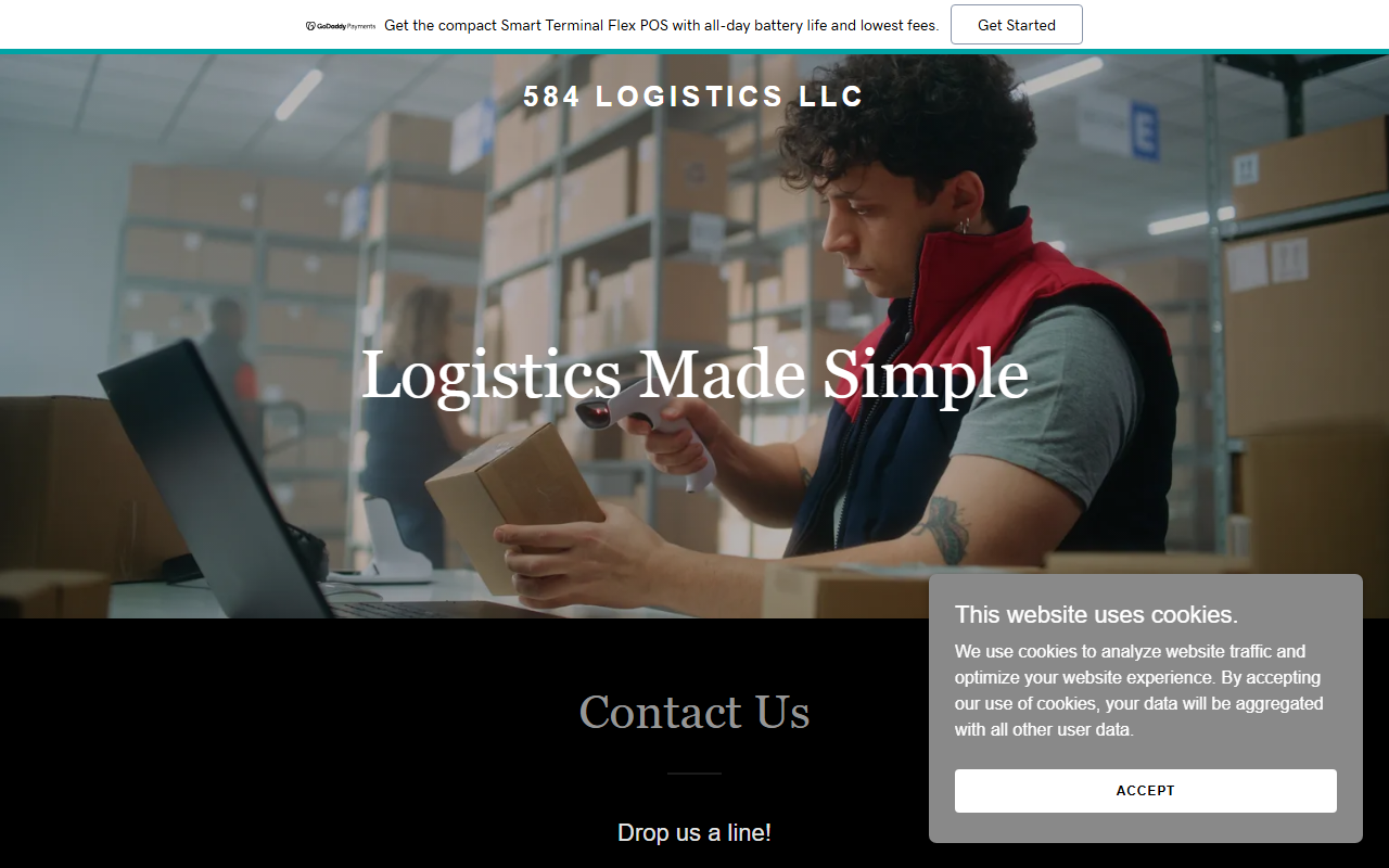 584logisticsllc.com screenshot