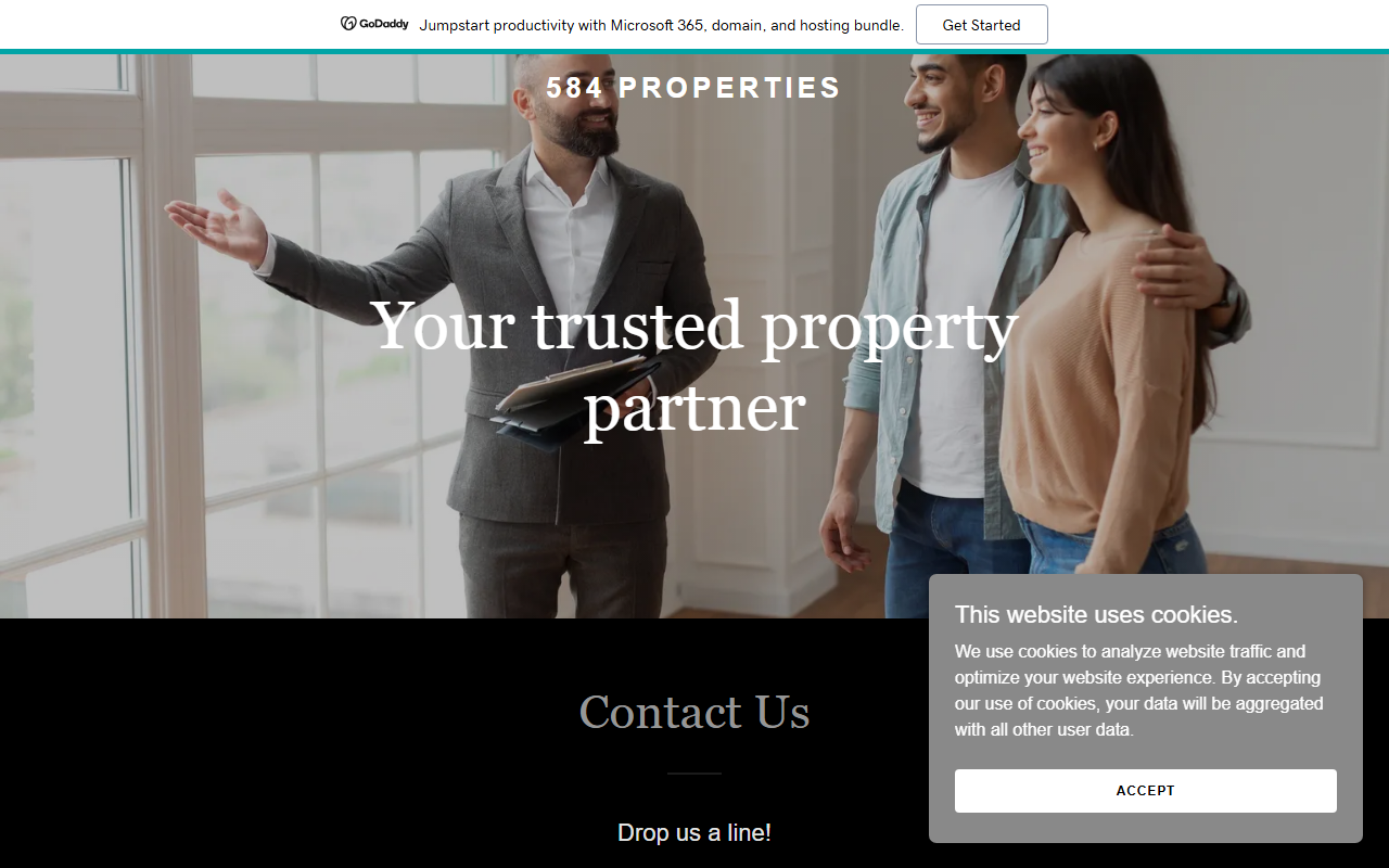 584properties.com screenshot