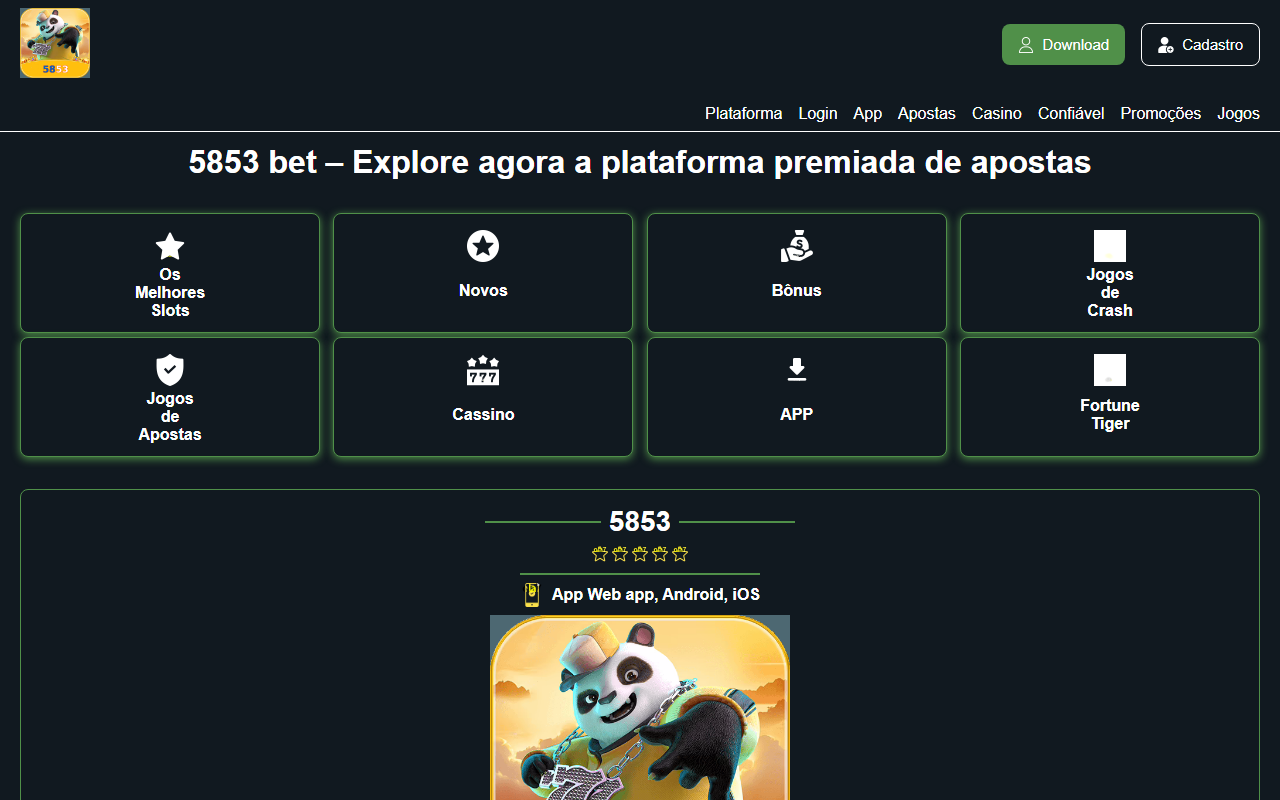 5853-plataforma.com screenshot