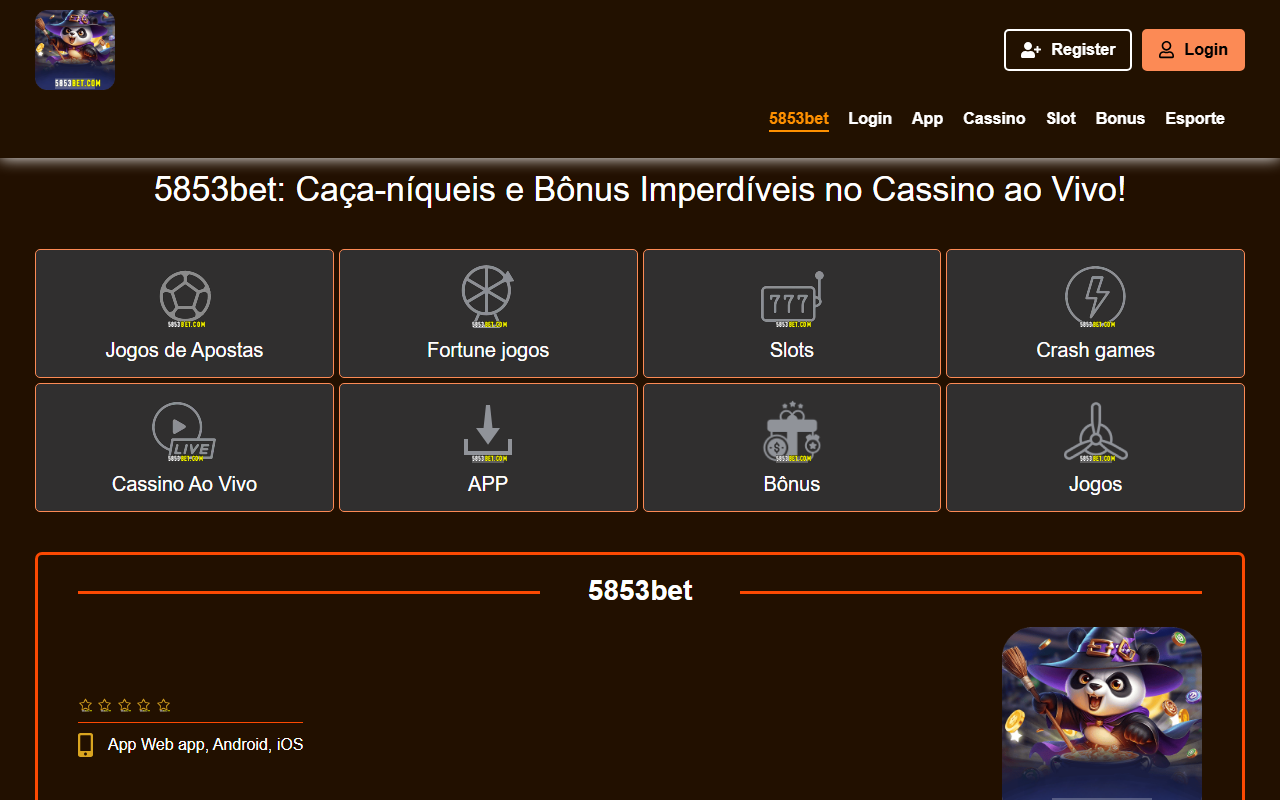 5853bet-app.com screenshot