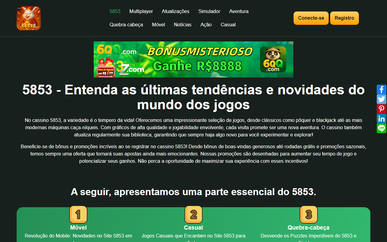 5853gaming.com screenshot