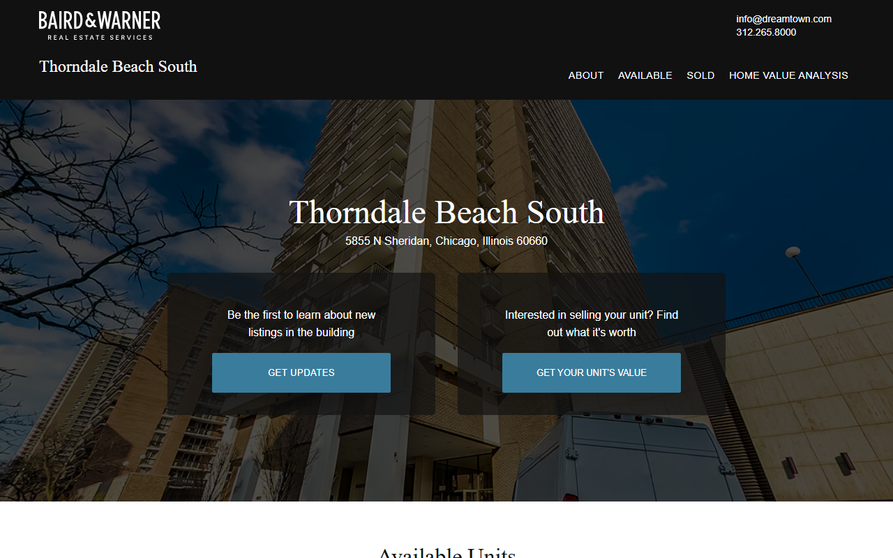 5855sheridan.com screenshot