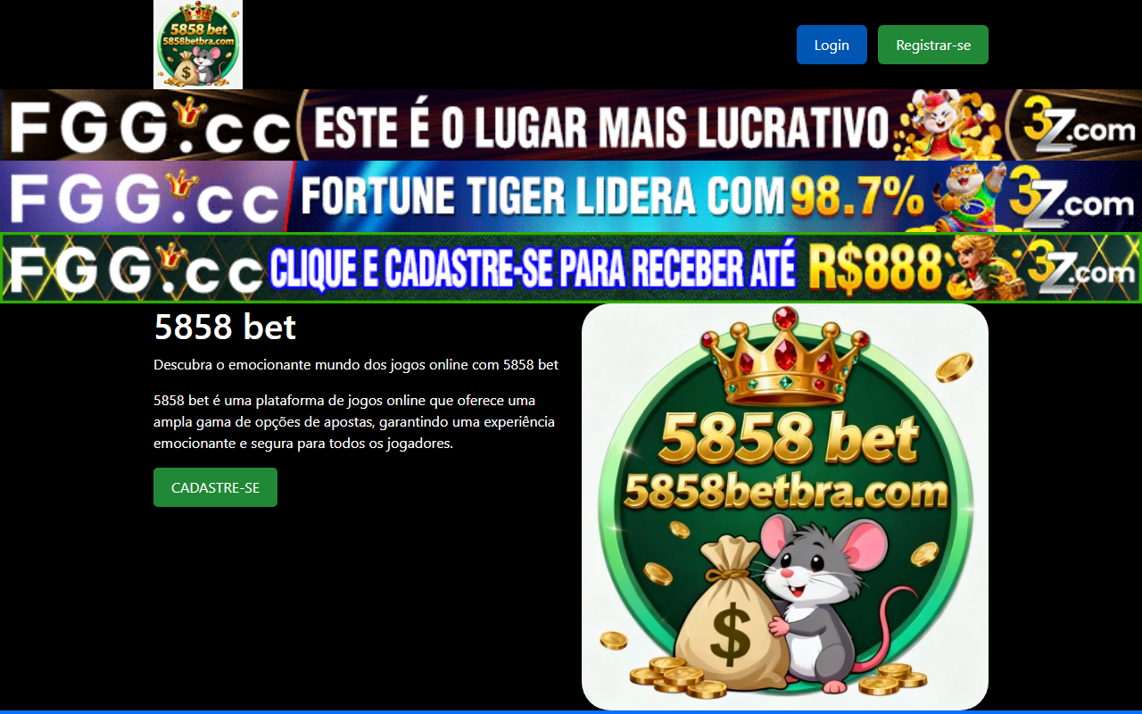 5858betbra.com screenshot