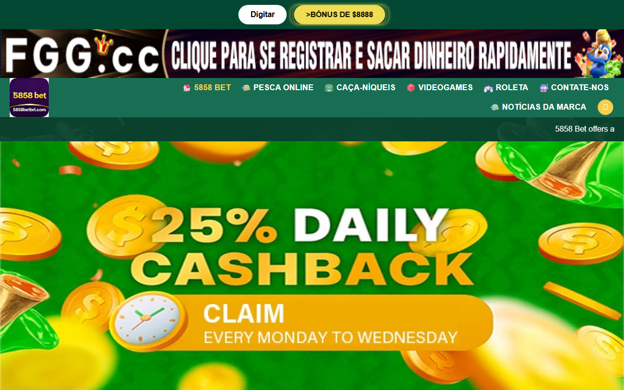 5858betbrl.com screenshot