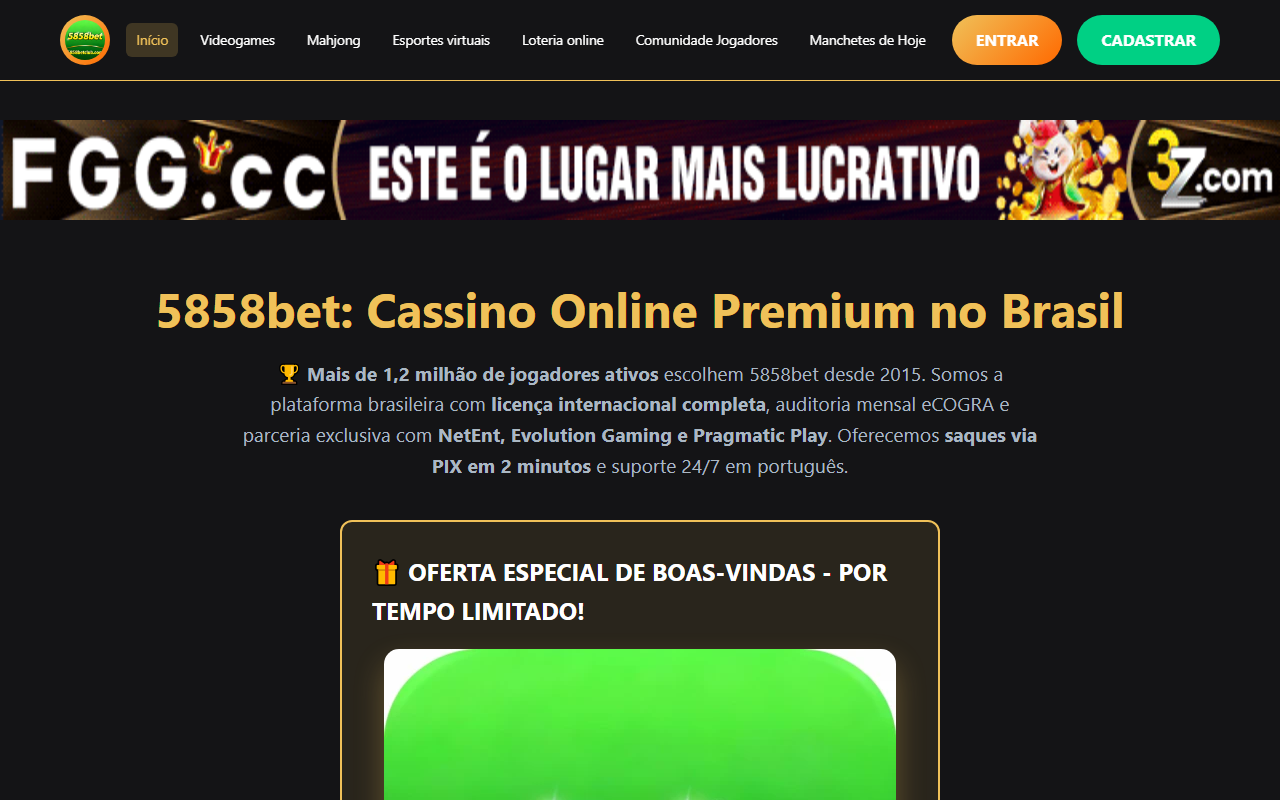 5858betclub.com screenshot