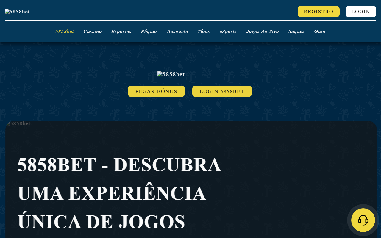 5858betvip.com screenshot