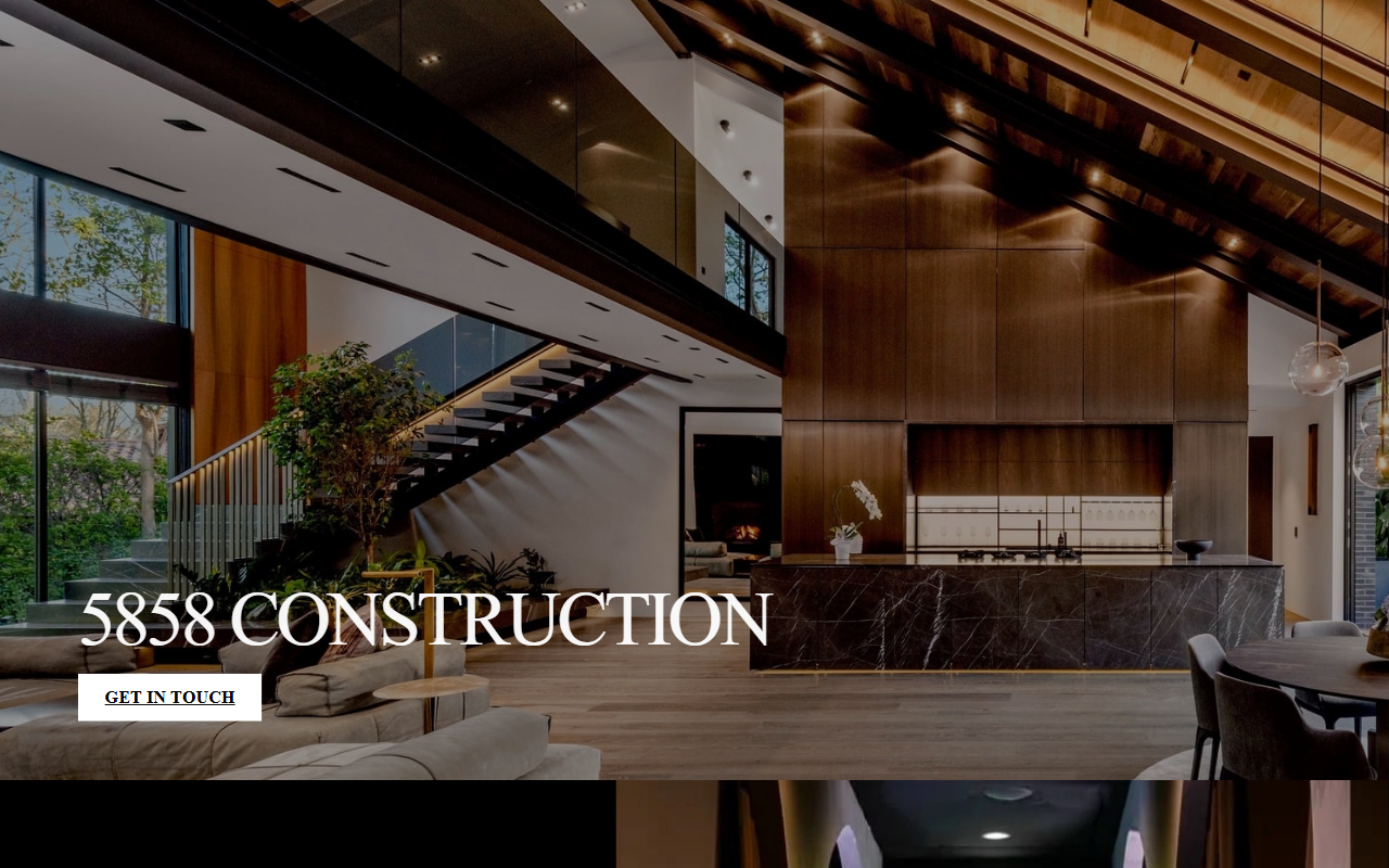 5858construction.com screenshot