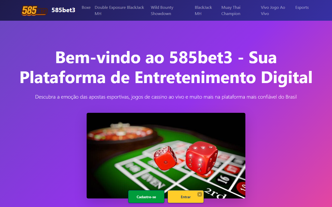 585bet3com.com screenshot