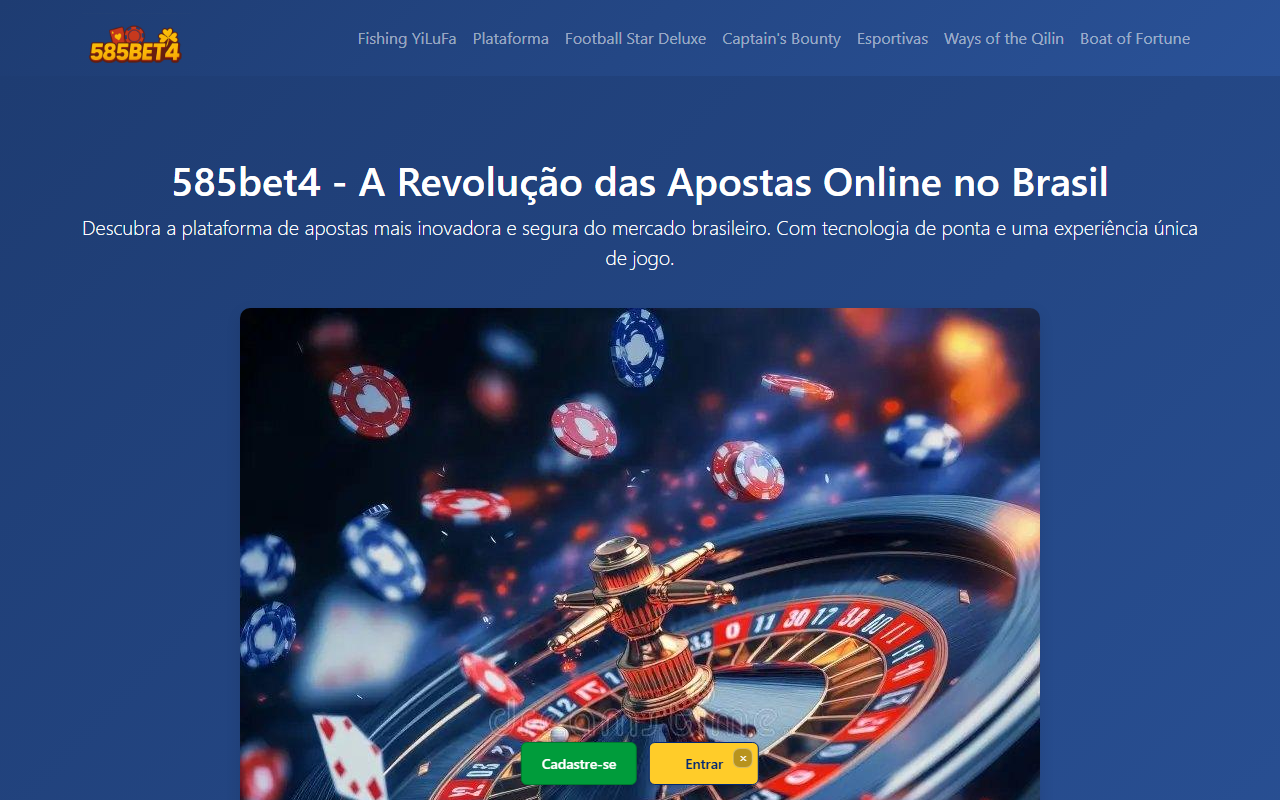 585bet4bet.com screenshot