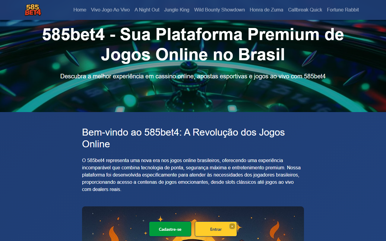 585bet4com.com screenshot