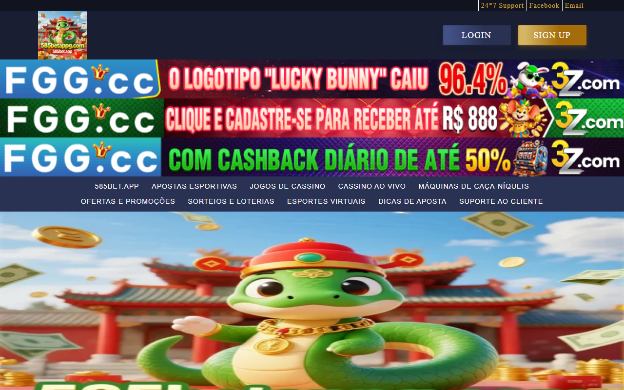 585betappg.com screenshot