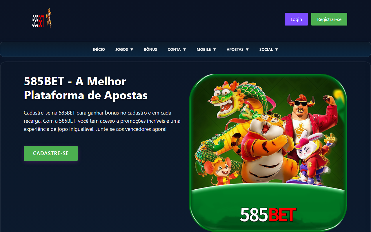 585betbrazil.com screenshot