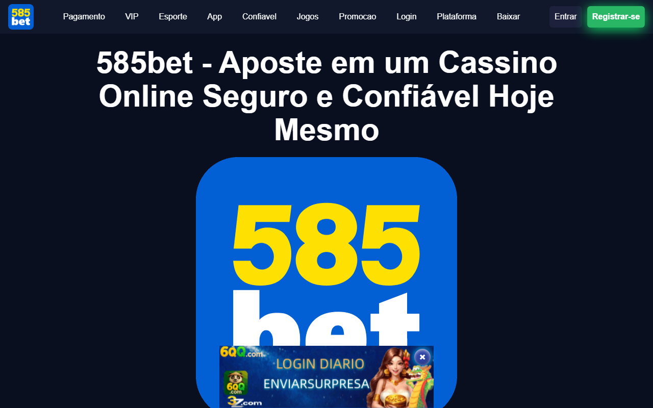 585betesports.com screenshot