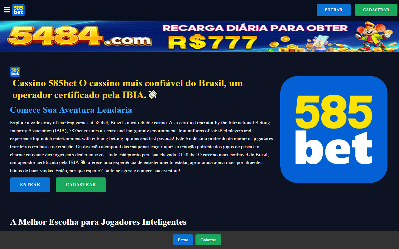585betmain.com screenshot