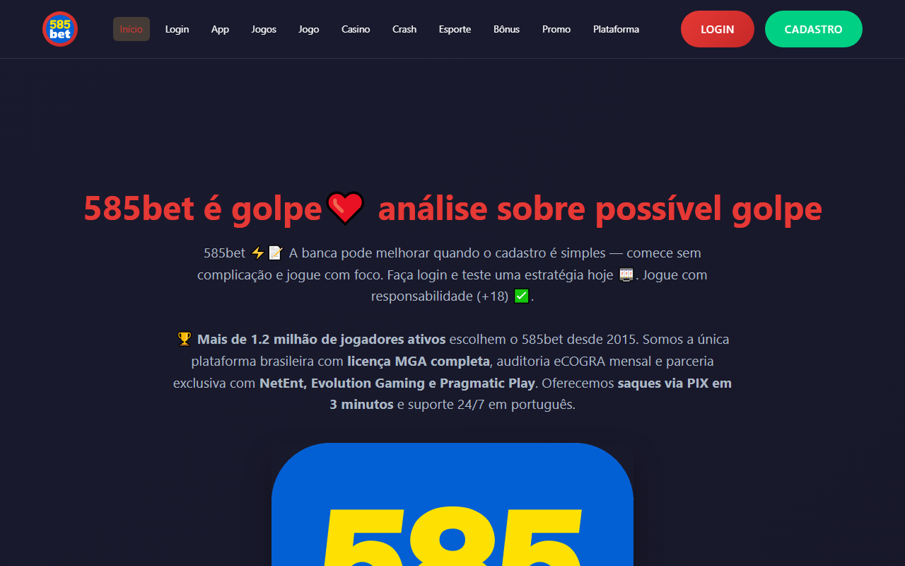 585betswitch.com screenshot