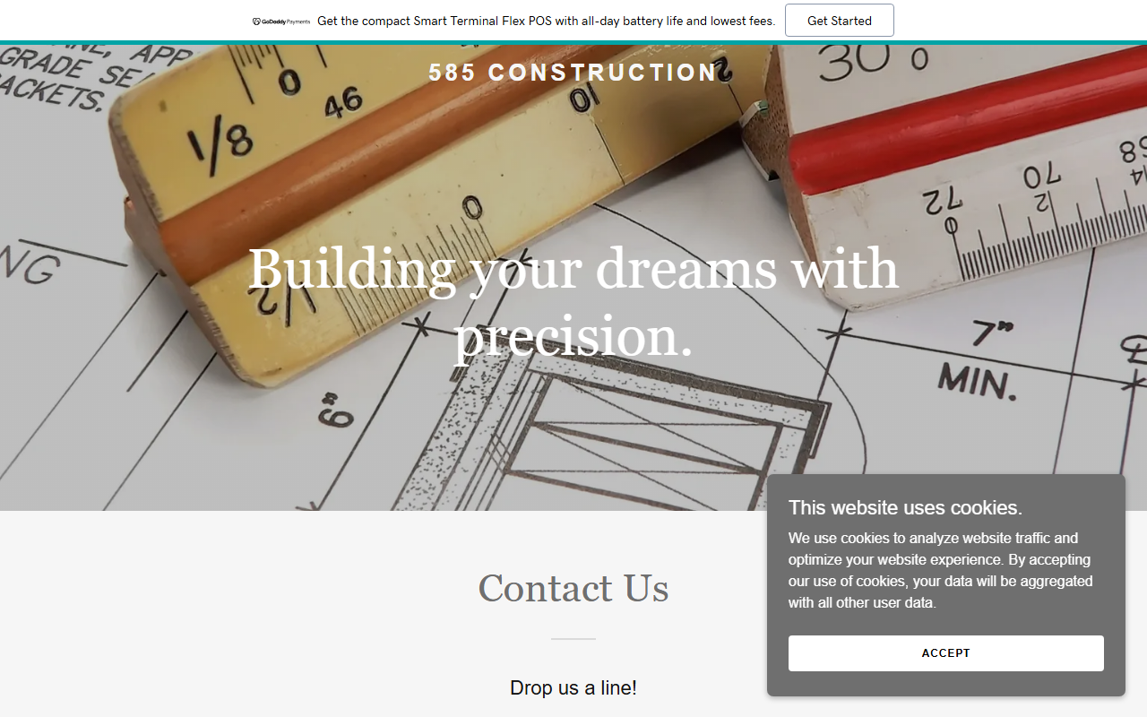 585construction.com screenshot