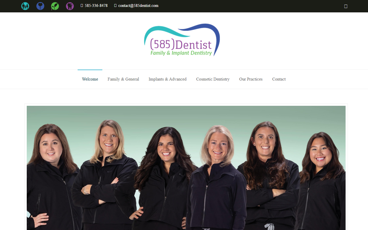585dentist.com screenshot