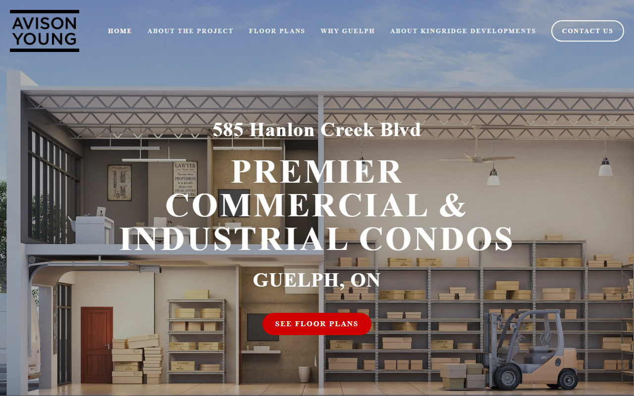 585hanloncreek.com screenshot