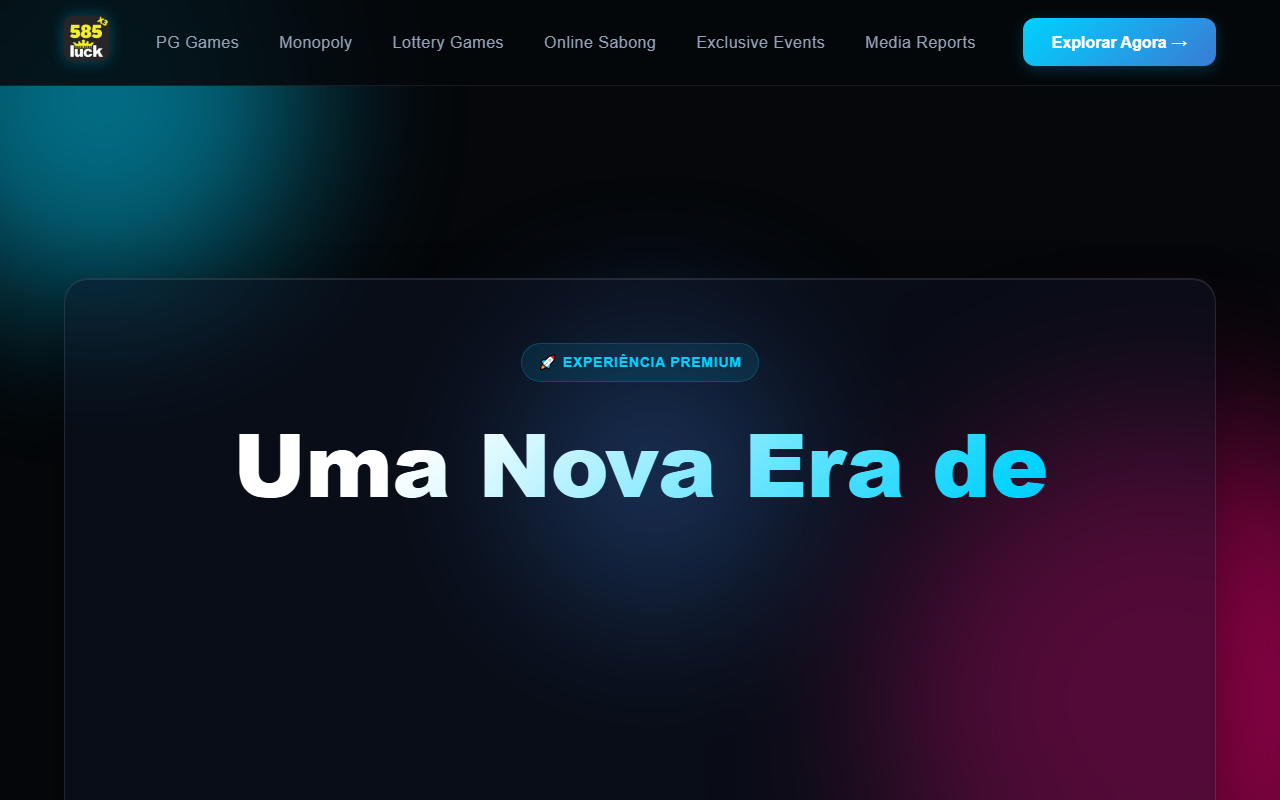 585luckapp.com screenshot