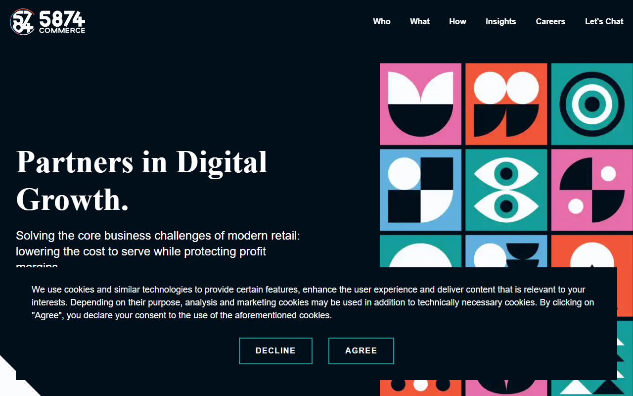 5874commerce.com screenshot