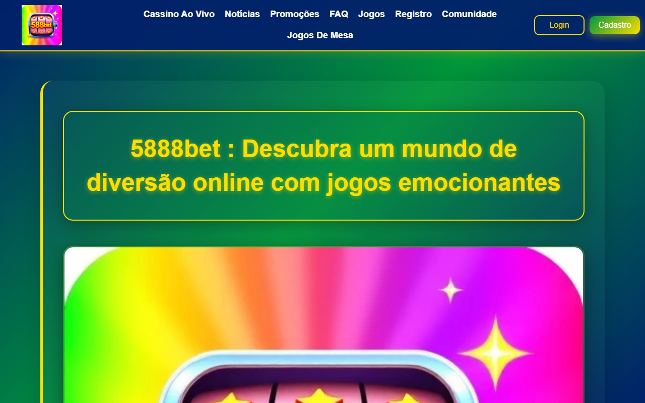 5888bet-login.com screenshot