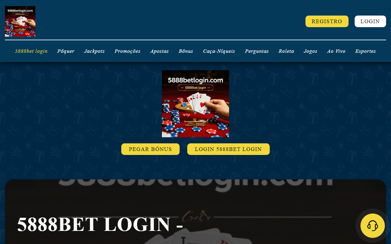 5888betlogin.com screenshot