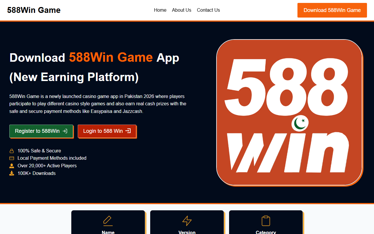 588wingame.com screenshot