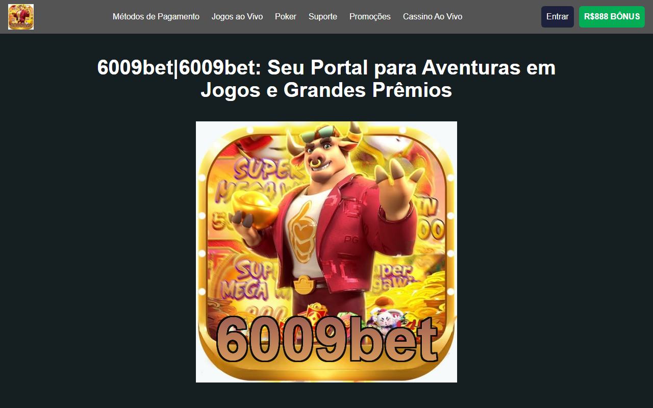 6009betvip.com screenshot