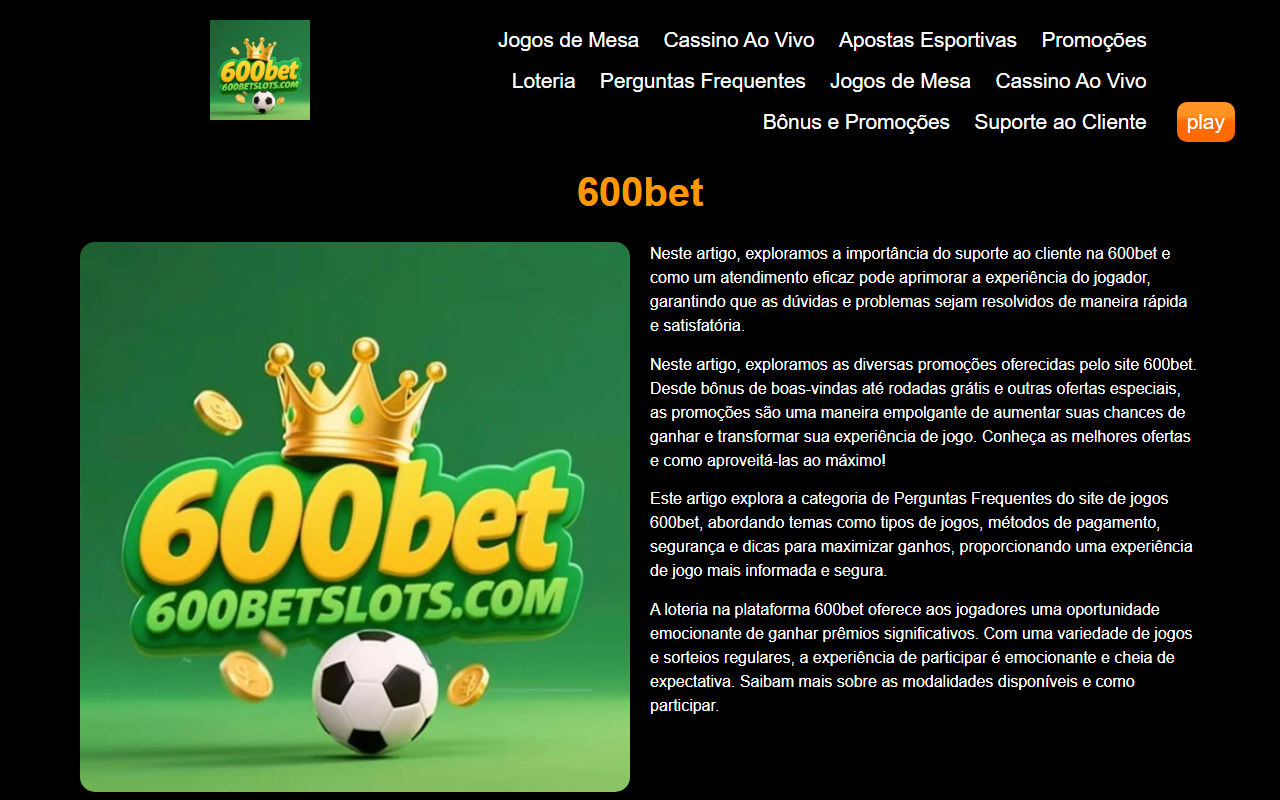 600betslots.com screenshot