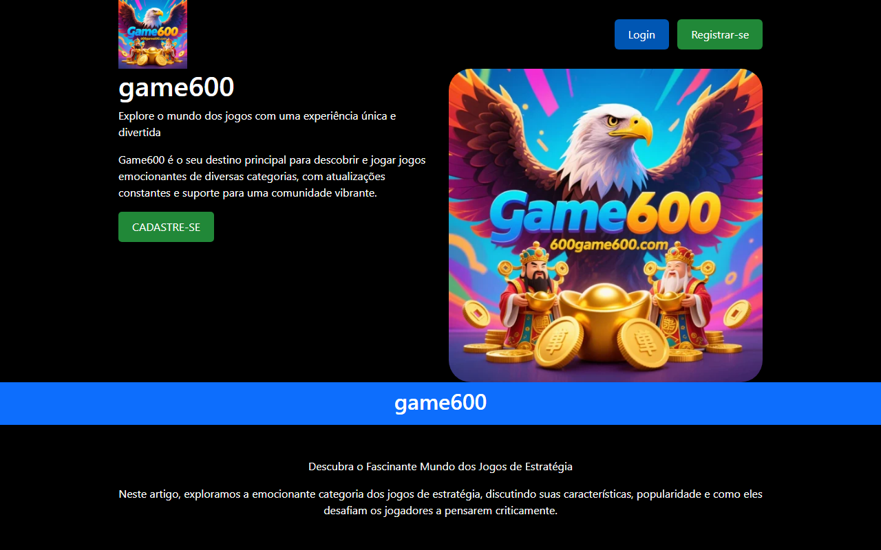 600game600.com screenshot