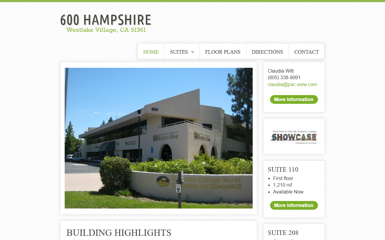 600hampshire.com screenshot