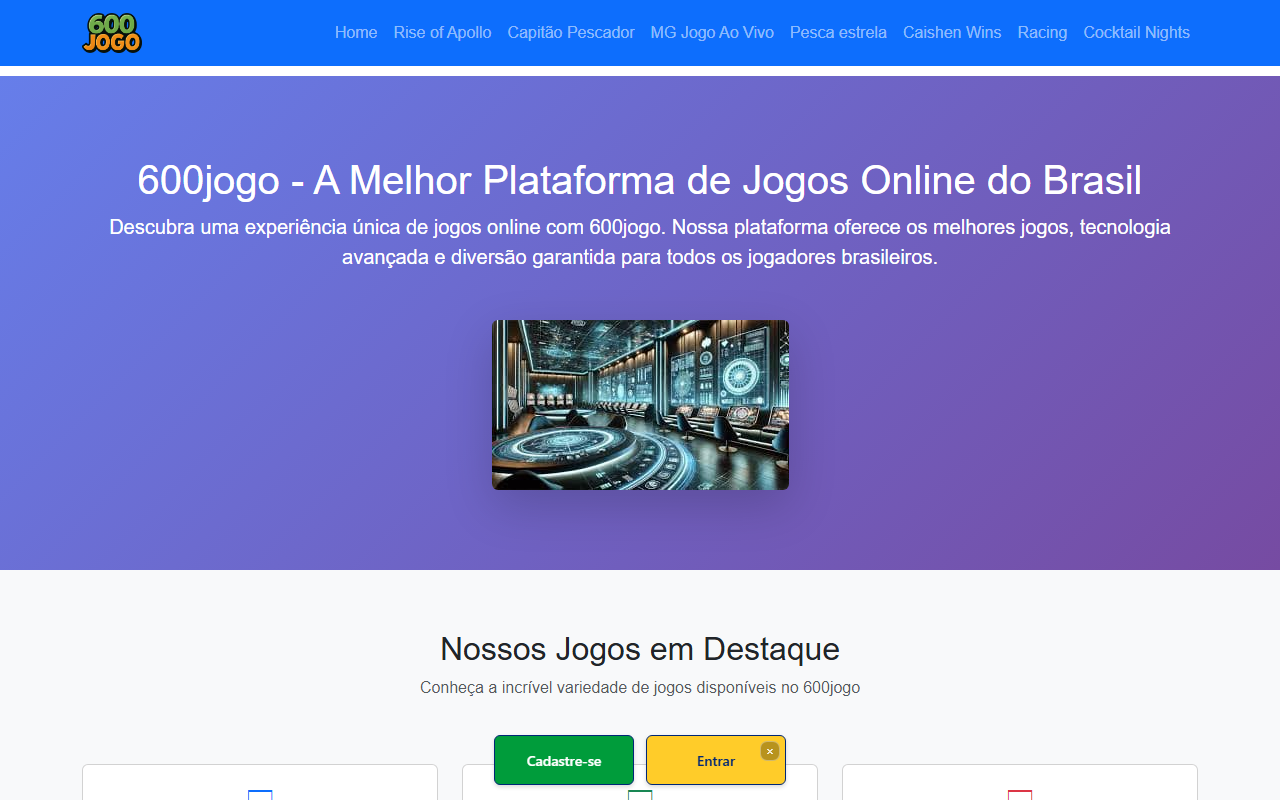 600jogologin.com screenshot