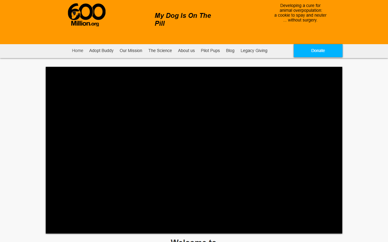 600milliondogs.com screenshot