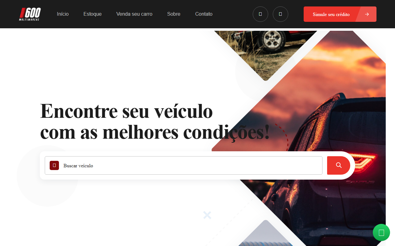 600multimarcas.com screenshot