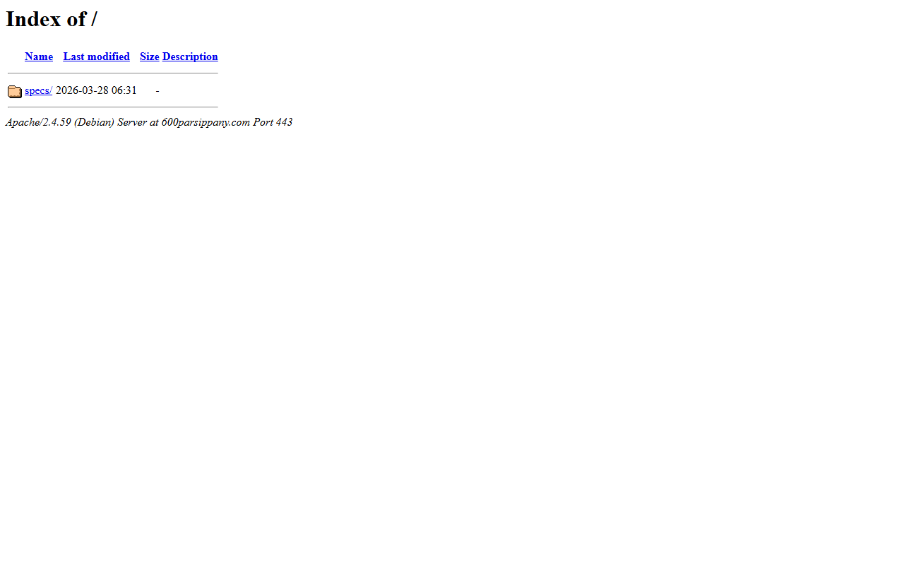 600parsippany.com screenshot
