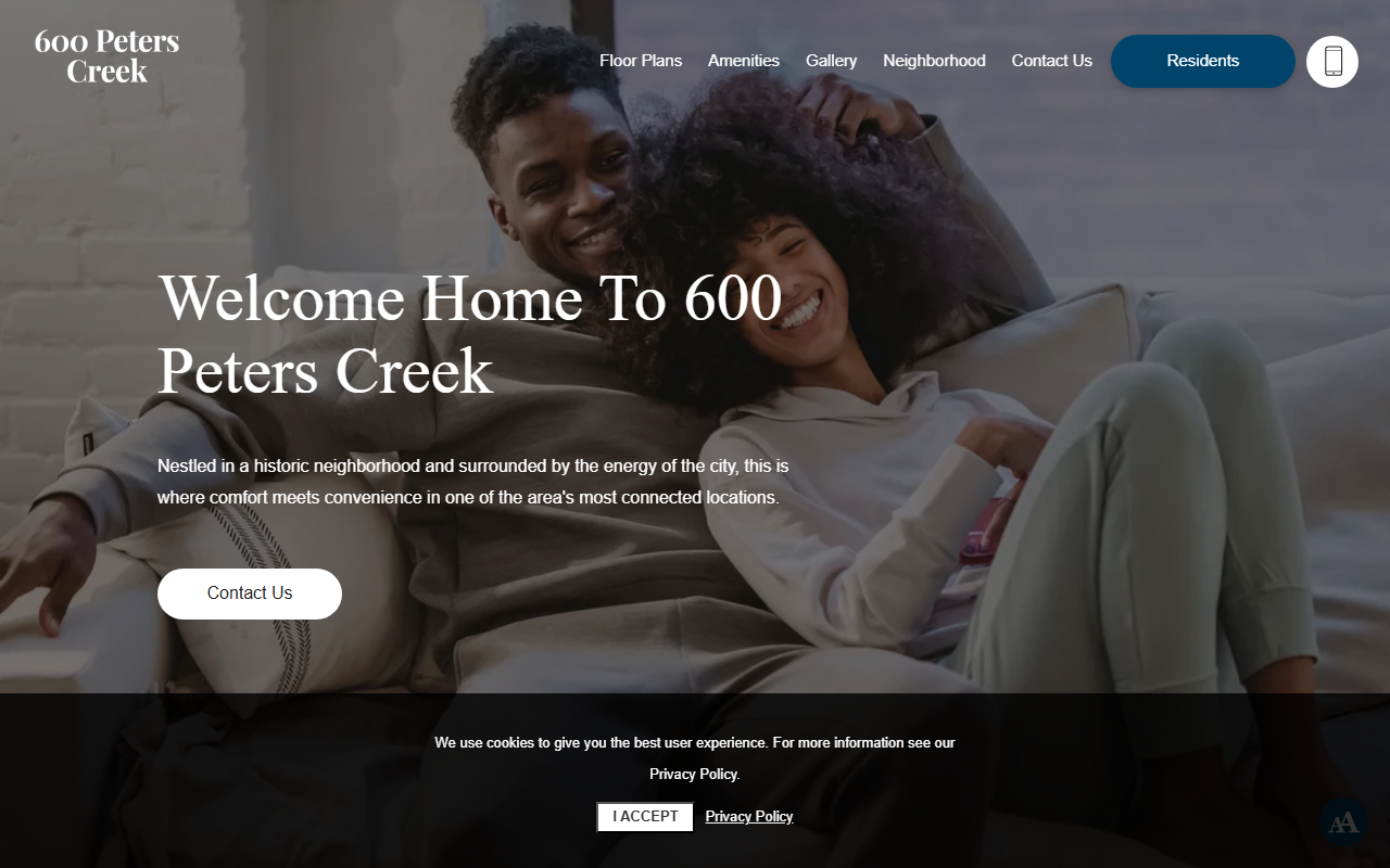 600peterscreek.com screenshot