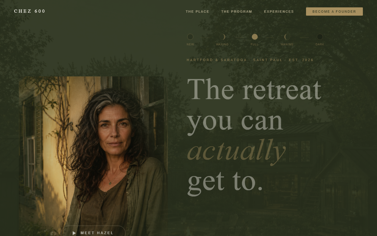 600saratoga.com screenshot