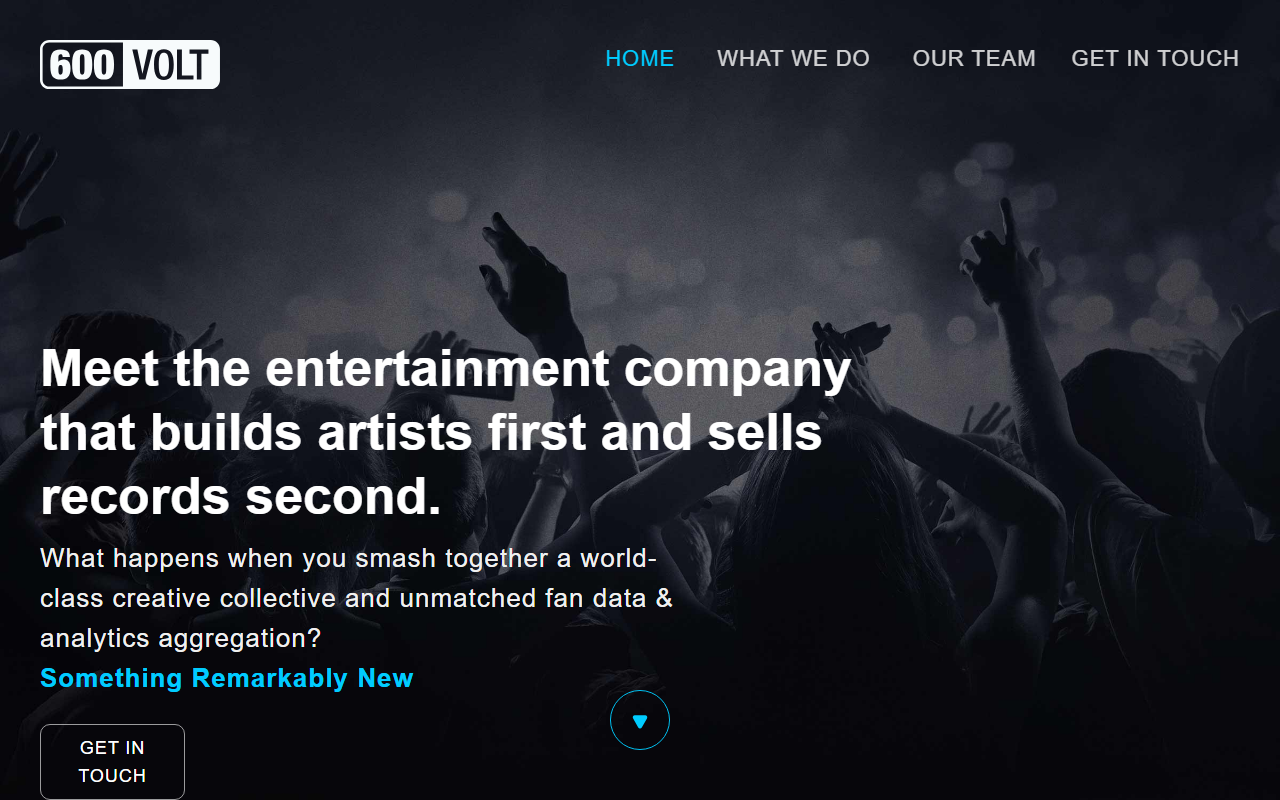 600voltmusic.com screenshot