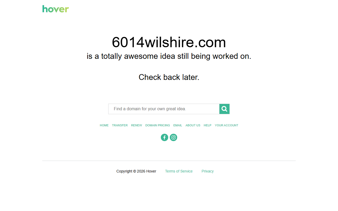 6014wilshire.com screenshot