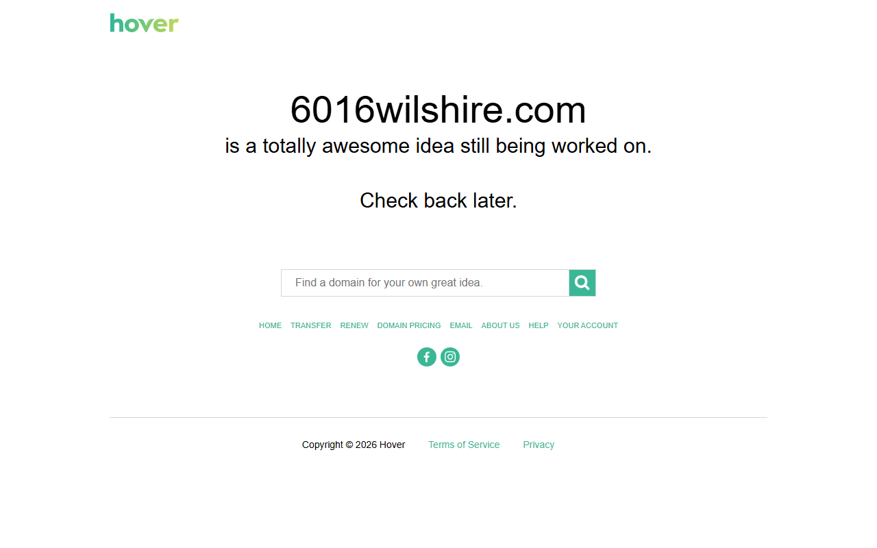 6016wilshire.com screenshot