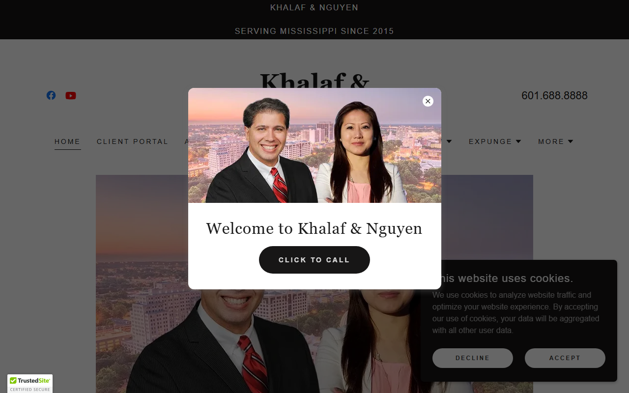 601attorney.com screenshot
